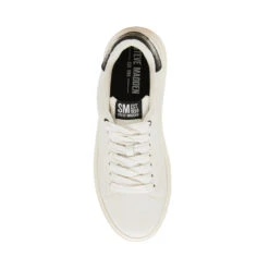 Steve Madden RYPANE WHITE BLACK -Steve Madden Store STEVEMADDEN MENS RYPANE WHITE BLACK 05