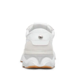 Steve Madden SETBACK WHITE GREY -Steve Madden Store STEVEMADDEN SHEOS SETBACK WHITEGREY BACK