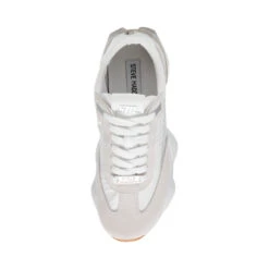 Steve Madden SETBACK WHITE GREY -Steve Madden Store STEVEMADDEN SHEOS SETBACK WHITEGREY TOP