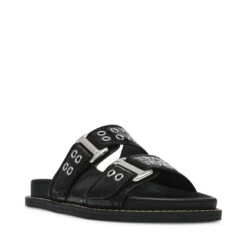 Steve Madden AGENT BLACK CRINKLE PATENT