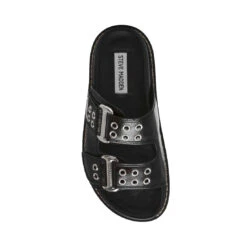 Steve Madden AGENT BLACK CRINKLE PATENT 10 Steve Madden AGENT BLACK CRINKLE PATENT -Steve Madden Store STEVEMADDEN SHOES AGENT BLACKCRINKLEPATENT TOP