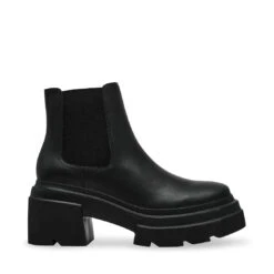 Steve Madden BING BANG BLACK ACTION LEATHER