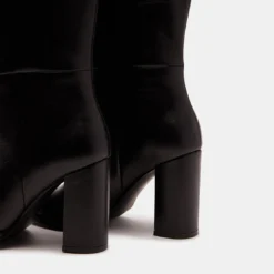 Steve Madden BIXBY BLACK LEATHER -Steve Madden Store STEVEMADDEN SHOES BIXBY BLACK LEATHER 05