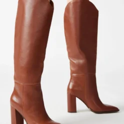 Steve Madden BIXBY COGNAC LEATHER -Steve Madden Store STEVEMADDEN SHOES BIXBY COGNAC LETHER 6903