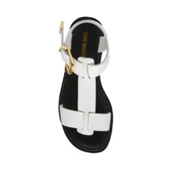 Steve Madden BRAELYNN WHITE LEATHER 11 Steve Madden BRAELYNN WHITE LEATHER -Steve Madden Store STEVEMADDEN SHOES BRAELYNN WHITELEATHER TOP SMECOMM