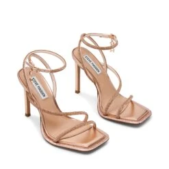 Steve Madden BRITTINA ROSE GOLD -Steve Madden Store STEVEMADDEN SHOES BRITTINA ROSE GOLD RHINESTONES 02