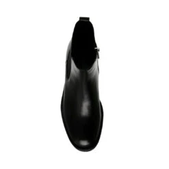 Steve Madden CANNONBALL BLACK LEATHER 11 Steve Madden CANNONBALL BLACK LEATHER -Steve Madden Store STEVEMADDEN SHOES CANNONBALL BLACKLEATHER TOP SMECOMM