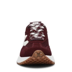 Steve Madden CAPITALE WINE WHITE -Steve Madden Store STEVEMADDEN SHOES CAPITALE WINESUEDEGUM FRONT SMECOMM