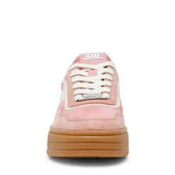 Steve Madden COURTYARD PINK WHITE -Steve Madden Store STEVEMADDEN SHOES COURTYARD PINKWHITE FRONT SMECOMM