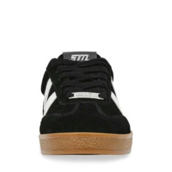 Steve Madden DEGREE BLACK SUEDE -Steve Madden Store STEVEMADDEN SHOES DEGREE BLACKSUEDE FRONT