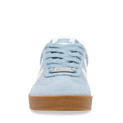 Steve Madden DEGREE WHITE LT BLUE -Steve Madden Store STEVEMADDEN SHOES DEGREE WHITELIGHTBLUE FRONT