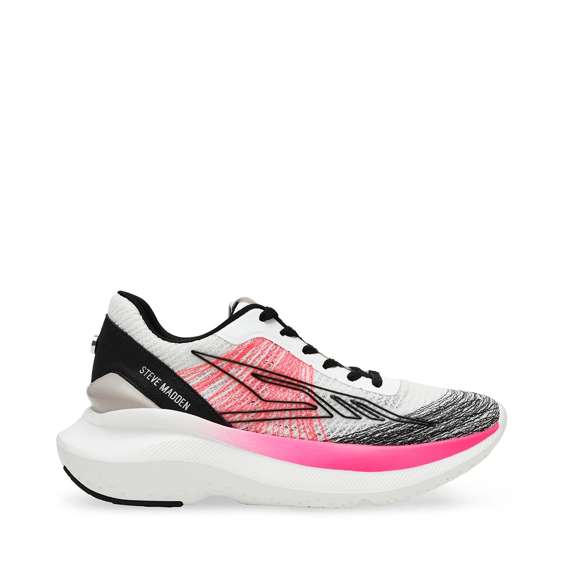 Steve Madden ELEVATE 5 WHITE PINK 4 Steve Madden ELEVATE 5 WHITE PINK - Image 2