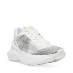 Steve Madden ELEVATE 5 WHITE SILVER