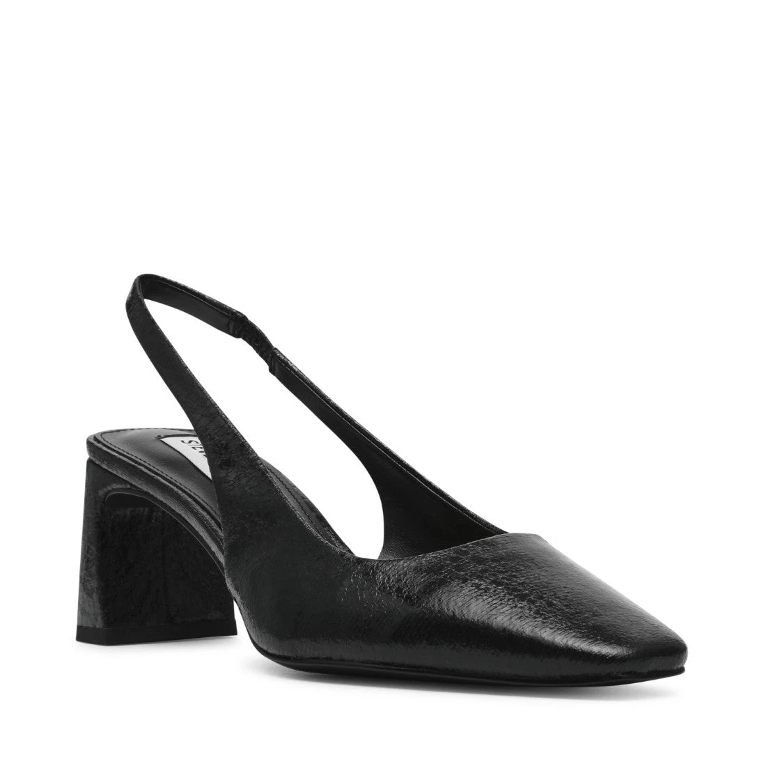 Steve Madden ENCANTO BLACK CRINKLE 3 Steve Madden ENCANTO BLACK CRINKLE