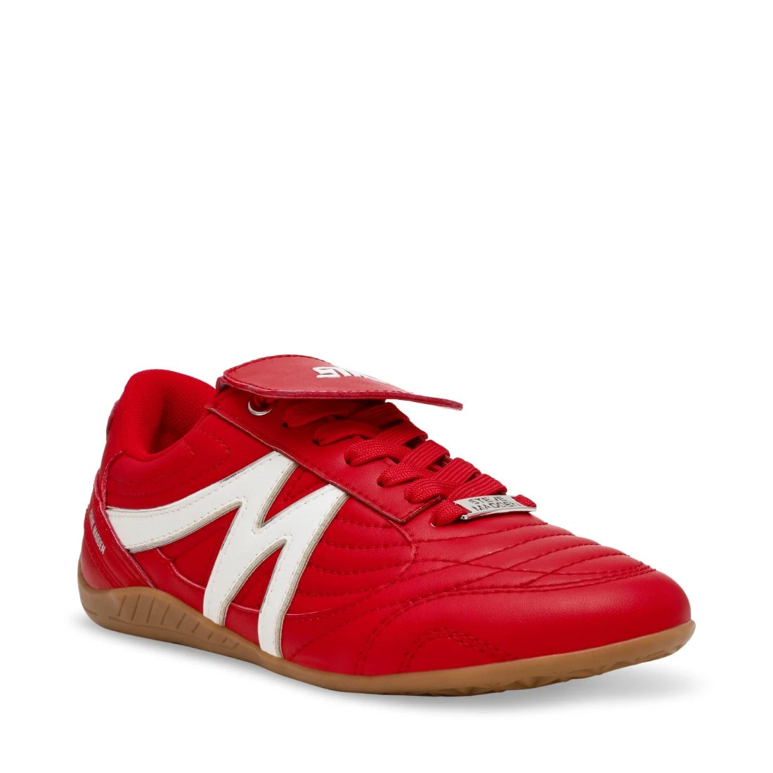 Steve Madden FREEKICK RED WHITE 3 Steve Madden FREEKICK RED WHITE