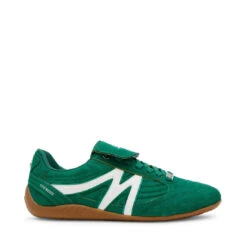 Steve Madden FREEKICK WHITE GREEN -Steve Madden Store STEVEMADDEN SHOES FREEKICK WHITEGREEN SIDE SMECOMM