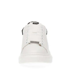 Steve Madden GAZE-R WHITE BLACK -Steve Madden Store STEVEMADDEN SHOES GAZE R WHITEBLACK FRONT