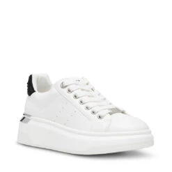 Steve Madden GLACIALR 2.0 WHITE BLACK