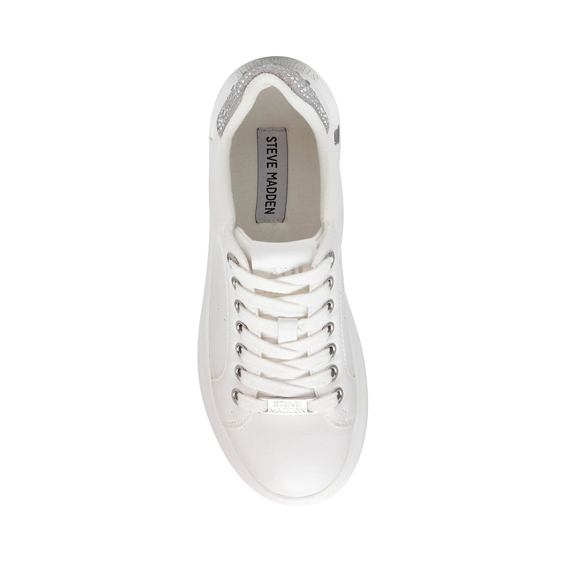 Steve Madden GLACIALR 2.0 WHITE SILVER 6 Steve Madden GLACIALR 2.0 WHITE SILVER - Image 4