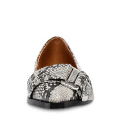 Steve Madden GRAIL LT BEIGE SNAKE -Steve Madden Store STEVEMADDEN SHOES GRAIL LIGHTBEIGESNAKE FRONT