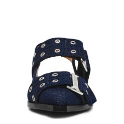 Steve Madden GRAND AVE BLUE DENIM -Steve Madden Store STEVEMADDEN SHOES GRANDAVE BLUEDENIM FRONT SMECOMM