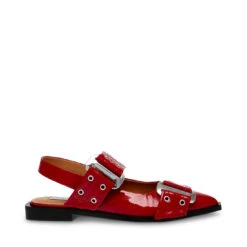 Steve Madden GRAND AVE RED PATENT -Steve Madden Store STEVEMADDEN SHOES GRANDAVE REDPATENT SIDE