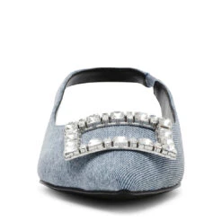 Steve Madden ISABELL BLUE DENIM -Steve Madden Store STEVEMADDEN SHOES ISABELL BLUEDENIM FRONT