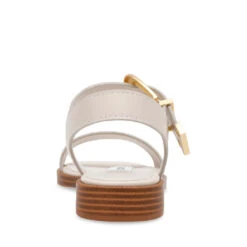 Steve Madden ISLANDER BONE LEATHER -Steve Madden Store STEVEMADDEN SHOES ISLANDER BONELEATHER BACK