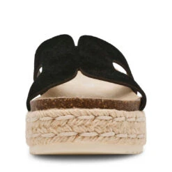 Steve Madden JADDA BLACK SUEDE -Steve Madden Store STEVEMADDEN SHOES JADDA BLACKSUEDE FRONT