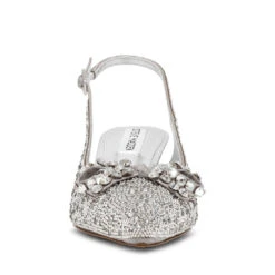 Steve Madden KEYANNA SILVER -Steve Madden Store STEVEMADDEN SHOES KEYANNA SILVER FRONT SMECOMM