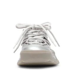 Steve Madden KINGDOM 2.0 SILVER -Steve Madden Store STEVEMADDEN SHOES KINGDOM SILVER FRONT SMECOMM