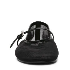 Steve Madden MASH BLACK -Steve Madden Store STEVEMADDEN SHOES MASH BLACK FRONT SMECOMM