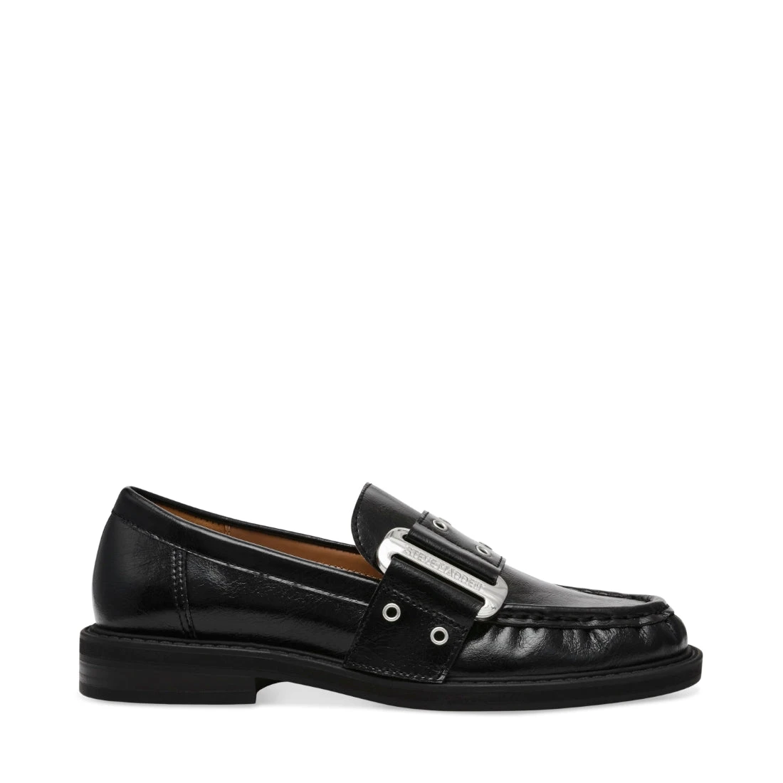 Steve Madden MAX-TRACK BLACK ACTION LEATHER 4 Steve Madden MAX-TRACK BLACK ACTION LEATHER - Image 2