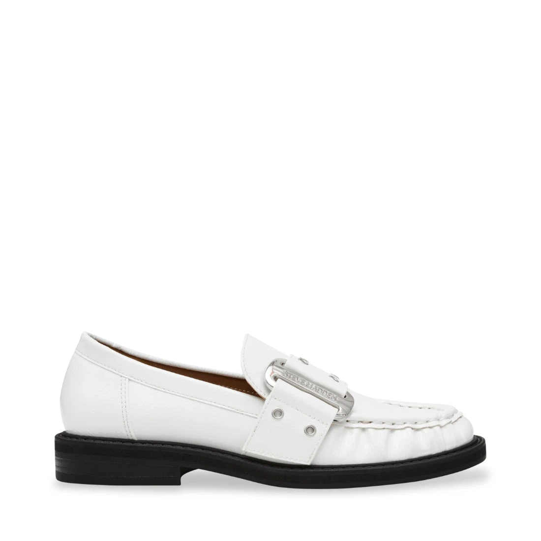 Steve Madden MAX-TRACK WHITE CRINKLE PATENT 4 Steve Madden MAX-TRACK WHITE CRINKLE PATENT - Image 2