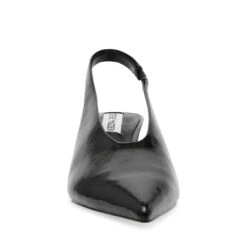 Steve Madden MONROE BLACK PATENT -Steve Madden Store STEVEMADDEN SHOES MONROE BLACKPATENT FRONT SMECOMM