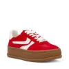 Steve Madden OFF-TRACK RED SUEDE -Steve Madden Store STEVEMADDEN SHOES OFF TRACK REDSUEDE SMECOMM