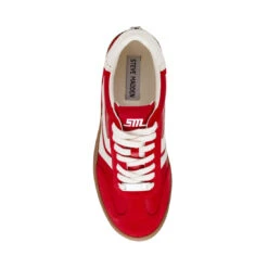 Steve Madden OFF-TRACK RED SUEDE -Steve Madden Store STEVEMADDEN SHOES OFF TRACK REDSUEDE TOP SMECOMM