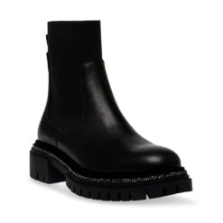 Steve Madden OFFLINE BLACK LEATHER