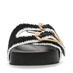 Steve Madden ON DECK BLACK WHITE -Steve Madden Store STEVEMADDEN SHOES ONDECK BLACKWHITE FRONT SMECOMM