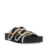 Steve Madden ON DECK BLACK WHITE -Steve Madden Store STEVEMADDEN SHOES ONDECK BLACKWHITE SMECOMM