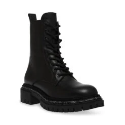 Steve Madden OPT-IN BLACK LEATHER