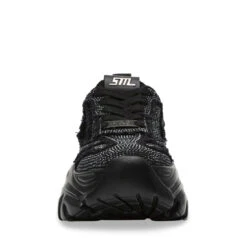 Steve Madden RIPPLES BLACK -Steve Madden Store STEVEMADDEN SHOES RIPPLES BLACK FRONT