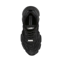 Steve Madden RIPPLES BLACK -Steve Madden Store STEVEMADDEN SHOES RIPPLES BLACK TOP