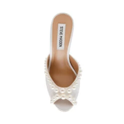 Steve Madden ROMANCE IVORY SATIN -Steve Madden Store STEVEMADDEN SHOES ROMANCE IVORYSATIN TOP SMECOMM