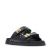 Steve Madden SCHMONA BLACK LEATHER -Steve Madden Store STEVEMADDEN SHOES SCHMONA BLACK LEATHER 01