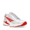 Steve Madden SETBACK SILVER RED -Steve Madden Store STEVEMADDEN SHOES SETBACK SILVERRED