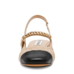 Steve Madden SIDELINE BLACK TAN -Steve Madden Store STEVEMADDEN SHOES SIDELINE BLACKTAN FRONT SMECOMM