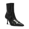 Steve Madden SLINGER BLACK CRINKLE PATENT -Steve Madden Store STEVEMADDEN SHOES SLINGER BLACKCRINKLEPATENT