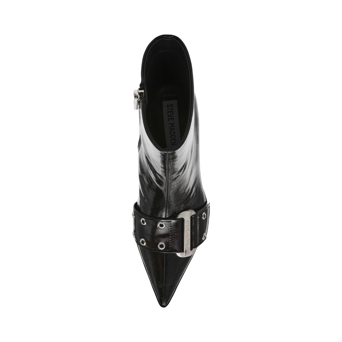 Steve Madden SLINGER BLACK CRINKLE PATENT 5 Steve Madden SLINGER BLACK CRINKLE PATENT - Image 3