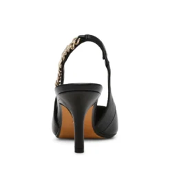 Steve Madden STEFIE BLACK LEATHER -Steve Madden Store STEVEMADDEN SHOES STEFIE BLACKLEATHER BACK SMECOMM